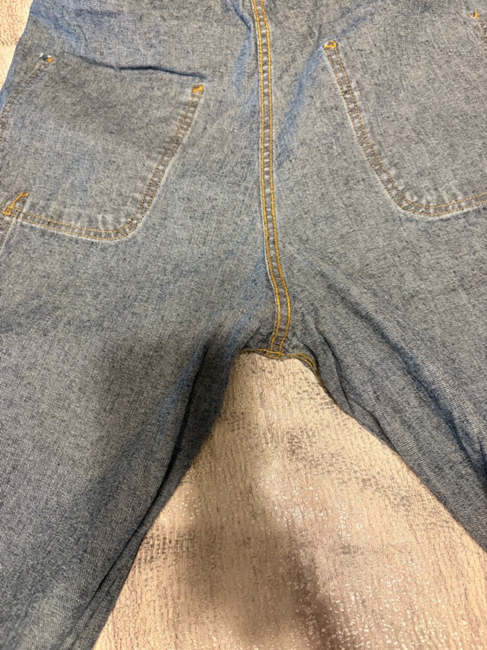 Polo by Ralph Lauren Medium Blue Denim Women's Overalls - Picture 7 of 7
